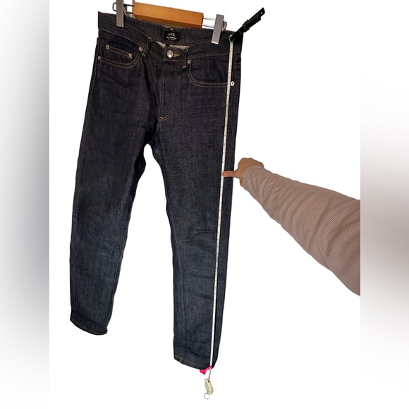 A.P.C. Petit Standard Slim-Fit Dry Selvedge Denim Jeans - Picture 6 of 16